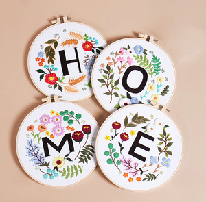 Kit de bordado completo de pasatiempo <span class=keywords><strong>para</strong></span> adultos, punto de cruz DIY hecho a mano con flor, regalo de amor <span class=keywords><strong>para</strong></span> decoración del hogar - Product Image 5