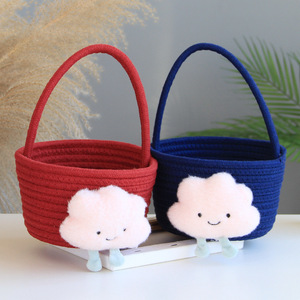 Cubo de almacenamiento hecho a mano/caja de almacenamiento para regalos de cumpleaños infantiles, regalos de luna llena, tamaño pequeño, celebración del primer cumpleaños - Product Image 2