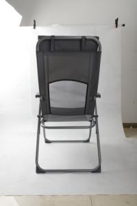 كرسي متحرك خارجي قابل للطي للتخييم مع مسند رأس لصيد الأسماك مصنوع من سبائك الألومنيوم قماش أكسفورد لاستخدام غرفة المعيشة - Product Image 3