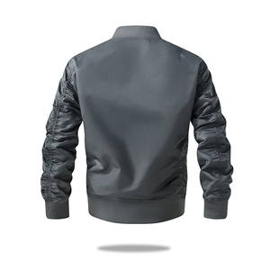 Logo personnalisé veste volante hommes équipe printemps et automne salopette et vestes en coton uniformes de baseball hommes et femmes - Product Image 2