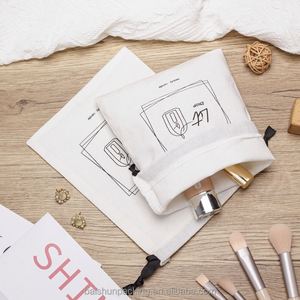 Drawstring Cotton Fabric <b>Dust</b> <b>Bag</b> with Printed Design for Handbags and Bikini Storage - Product Image 3