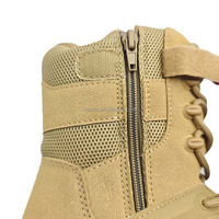 Bottes du désert arabie saoudite sur mesure hommes chaussures fermeture éclair Air Mesh TPU cuir botte tactique