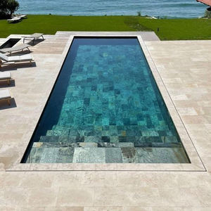 Piscina prefabricada de lujo de 1.5 mm con revestimiento de PVC con diseño de mármol para piscinas enterradas. - Product Image 2