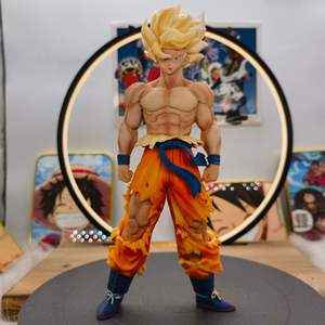 Figuras <span class=keywords><strong>de</strong></span> Anime <span class=keywords><strong>de</strong></span> <span class=keywords><strong>Dragon</strong></span> <span class=keywords><strong>Ball</strong></span>, Son Goku <span class=keywords><strong>Super</strong></span> Saiyan, Modelos y Coleccionables, Decoración <span class=keywords><strong>de</strong></span> Escritorio <span class=keywords><strong>de</strong></span> Oficina - Product Image 3