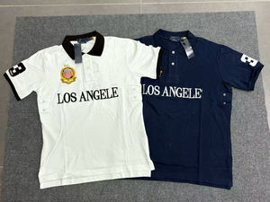 <span class=keywords><strong>Polo</strong></span> da Uomo di Alta Qualità in 100% Cotone con Logo Ricamato Personalizzato, T-Shirt Casual di <span class=keywords><strong>Marca</strong></span>, Top Stile <span class=keywords><strong>Polo</strong></span> Città by Lauren - Product Image 2