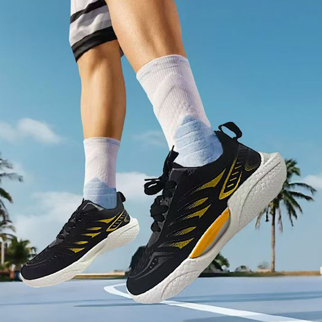Wholesale Men Breathable Mesh Running Shoes Lightweight Cushion Athletic Sneakers Non Slip Shock Absorb Sports Trainers for Gym