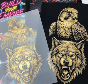 Diseño Termoadhesivo Personalizado al por Mayor de Vaca Highland en Plastisol y Silicona para Impresión por Transferencia de Calor en Camisetas y Prendas - Product Image 2