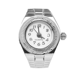 Reloj de cuarzo para mujer, esfera redonda simple, pulsera de aleación, reloj de pulsera informal para mujer, reloj de regalo - Product Image 3