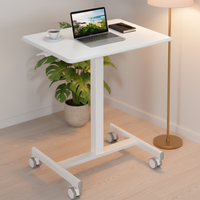 Tables d'appoint modernes en métal réglables en hauteur, table pour ordinateur portable dans le salon, table personnalisée pour la maison, table d'écriture pour ordinateur portable, table de chevet