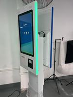 Vente à chaud auto-commande écran tactile système de point de vente auto-paiement machine self service commande paiement kiosque