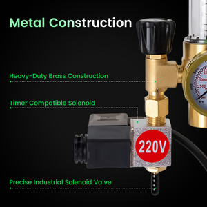 Regulador de <span class=keywords><strong>CO2</strong></span> de metal para jardines Equipo esencial de suministro de jardín - Product Image 4