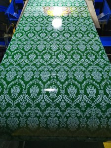 Bobina de acero Gi prepintada de bobina Ppgi de bajo precio/Ppgi/lámina de techo de acero Ppgi recubierta de <span class=keywords><strong>Color</strong></span> RAL 1013 para construcción - Product Image 3