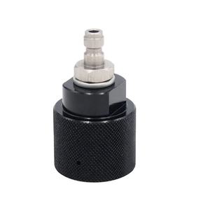 Adaptateur de raccordement G1/2-14 en alliage d'aluminium pour régulateur HPA CO2 avec sortie rapide mâle de 8 mm - Product Image 1