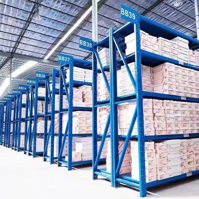 Industrial Style Shelving Unit Industrial Storage Containers Heavy Duty Racks for Warehouse