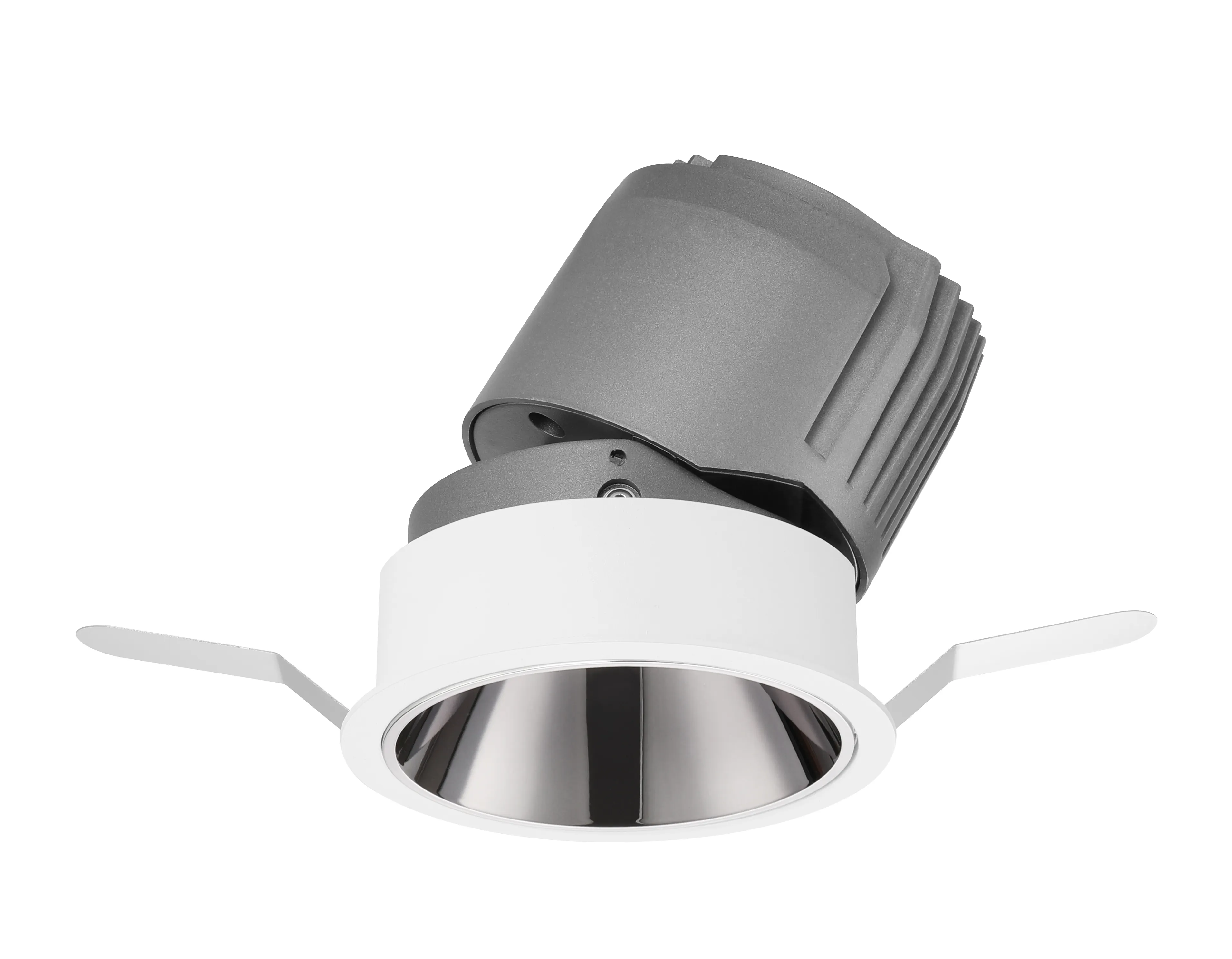 IP65 CCT Điều Chỉnh Siêu Chống Lóa UGR<3 Trimless Trim Vòng COB LED Chìm Downlight Cho Các Dự Án Khách Sạn