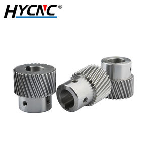 เฟืองเหล็กกล้า C45 แข็งแรง ขนาด 1.25/1.5/2/3/4 นิ้ว แบบ CNC เฟืองปีกนก เฟืองตรง 20 25 28 32 ฟัน เฟืองปีกนกสำหรับเครื่องจักรกล ชุดลดความเร็ว - Product Image 1