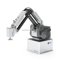 Bras de robot collaboratif de bureau TERKOBOT MG400 0-40 ° Température de fonctionnement 300 ° Robot de simulation de ligne d'assemblage miniature à articulations rapides