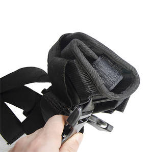 Custom Logo 600d Nylon Zwart Rechterbeen <span class=keywords><strong>Holster</strong></span> Duurzaam Verstelbare Jacht Wandelen Schieten Tactische Dijbeen <span class=keywords><strong>Holster</strong></span> Voor Buiten - Product Image 4