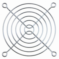 Grille de protection en acier inoxydable JEEK avec filtre anti-poussière pour ventilateurs de refroidissement PC 50/60/80/120