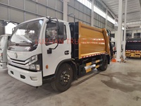 Camion compacteur de déchets et de ordures ISUZU 5-20 tonnes 4x2 diesel manuel avec boîte de vitesses