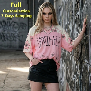 Maglia <span class=keywords><strong>da</strong></span> Football Americano Oversize Personalizzata, T-Shirt Retrò Street Fashion, Maglietta in Rete Streetwear per Uomo, T-Shirt <span class=keywords><strong>da</strong></span> Calcio e Rugby - Product Image 1