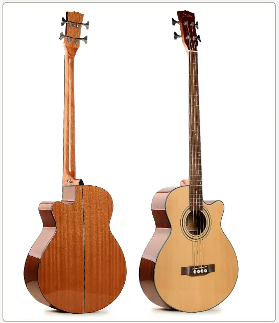 OEM high quality with good price musical instruments acoustic bass guitar