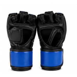 Gants de MMA en cuir sur mesure, professionnels, très demandés, de haute qualité, légers, imperméables, demi-doigts, pour le sport et le combat - Product Image 5
