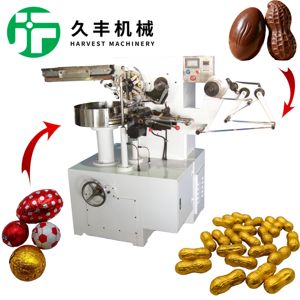 Impacchettatrice per cravatta al collo per cioccolato-nastro elegante sulla parte superiore con tecnologia di tenuta a freddo, 180 p/min - Product Image 5