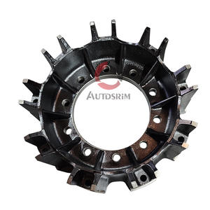 Moyeu de <span class=keywords><strong>roue</strong></span> araignée robuste et durable pour remorque de camion, 9 boulons, accessoire de remplacement pour composants de montage d'essieu de remorque, pièces de rechange - Product Image 5