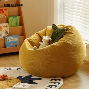 บีนแบ็ก80X80CM สำหรับห้องเด็กโซฟาขี้เกียจพื้นที่อ่านหนังสือห้องนอนขนาดเล็กโซฟาขนาดเล็ก - Product Image 1