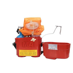 Nuova condizione isolante auto soccorritore maschera di ossigeno filtrato ossigeno compresso per l'industria mineraria sotterranea - Product Image 2