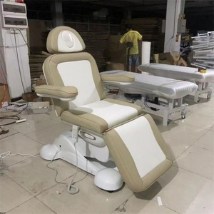 New Electric Lounge Beauty <b>Bed</b> Massage Eyelash Table with 4 Motor Series Can Be Customized Leather Color Bearing 200kg - Product Image 1