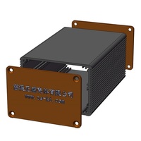 Boîtier de routeur WiFi en alliage d'aluminium, protection IP54, boîte de commutation réseau électronique, boîte de jonction, 100*66*46mm