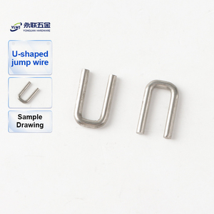 <span class=keywords><strong>Clip</strong></span> di Fissaggio a Molla a U in Ottone Resistente Personalizzata per Uso Industriale 15mm ID/30mm OD/10mm Lunghezza Estesa - Product Image 1