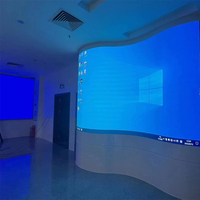 Pantalla LED Flexible Curva Digital QIANFAN P1.2 P1.5 P1.8 P2 P2.5 P3 P4, Columna, Cilindro, Anillo Redondo, Video Wall