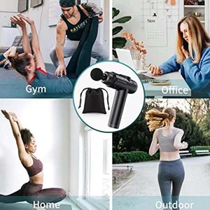 <strong>2026</strong> Hot Selling Electric Booster Percussion Tissue Vibration Body Muscle Heating <strong>Massage</strong> Gun - Product Image 2