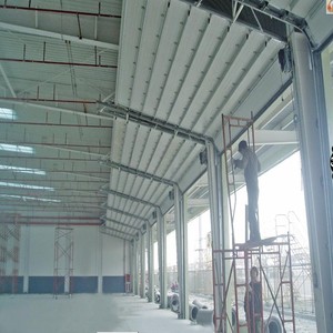 Puerta <span class=keywords><strong>de</strong></span> Garaje Industrial Motorizada, Impermeable, <span class=keywords><strong>de</strong></span> Acero Inoxidable, con Elevación Vertical <span class=keywords><strong>de</strong></span> Gran Altura <span class=keywords><strong>para</strong></span> Uso en Garajes - Product Image 4