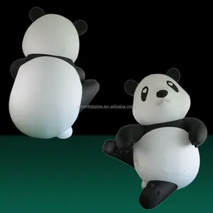 Advertising inflatable product cartoon mascot giant inflatable panda toy for events decoration