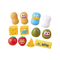 Jouets Squishy en TPR en Forme de Fruits et Légumes Variés, Aliments Simulés, Anti-Stress, à Presser, pour le Jeu et la Relaxation – Vente Directe Usine