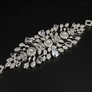 Conjunto de Joias Finas RUYI em Prata Esterlina 925 Luxuoso com Zircônia Cúbica de <span class=keywords><strong>Dubai</strong></span> Colar de Pérola Conjunto de 4 Peças para Casamento e Noivado - Product Image 3