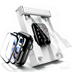 2Pcs Full Coverage <strong>Watch</strong> <strong>Screen</strong> Film, Wear Resistant Anti-Yellowing Dustproof Shockproof <strong>Protector</strong> for IWatch Series 10 11 - Product Image 6