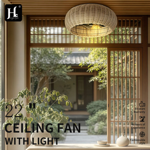 Wooden Ceiling Light LED Warm White 2700K Asian Style Surface Mounted 220V Large Size for Living Room - Product Image 5