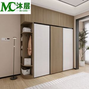 Conception de dressing sur mesure de luxe avec miroir moderne, étagères, organisateur de rangement pour chambre à coucher, armoire pour la maison, buffets inclus - Product Image 3