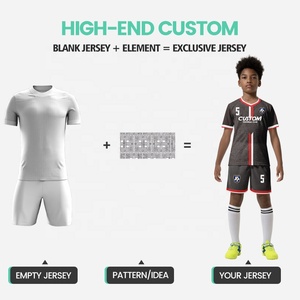 Maglia da <span class=keywords><strong>Calcio</strong></span> Personalizzata Economica per <span class=keywords><strong>Bambini</strong></span>, Jersey Traspirante a Sublimazione ad Asciugatura Rapida per Ragazzi ZZ-RT1999 - Product Image 2