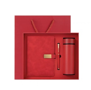 Customizable A5 Size Corporate <strong>Notebook</strong> Gift Set Luxury Journal Promotional Gift Box Pen With LED Thermos Flask And Custom Logo - Product Image 4
