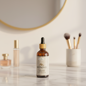 Huile de Moringa pressée à froid Klariza Sprl Pure Essentielle 50ml Anti-Poches Sous les Yeux Éclaircissante Soin de la Peau Tous Types de Peau Fraîcheur Durable - Product Image 2