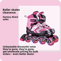 [Destockage en Gros] Patins à roulettes en solde, surplus d'usine M01/M03/109/901, coque simple rangée en PU+maille