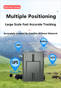 Dispositif <span class=keywords><strong>de</strong></span> suivi <span class=keywords><strong>de</strong></span> vache étanche 4G CAT1 2G, collier GPS pour animaux <span class=keywords><strong>de</strong></span> compagnie, puce <span class=keywords><strong>de</strong></span> mémoire pour bétail vache mouton Animal GPS Tracker - Product Image 2