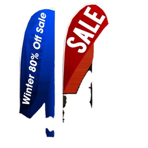 Banderas de Plumas para Exteriores, Pancartas Promocionales Personalizadas, Kit de Publicidad para Negocios, con Soporte de Fibra de Vidrio - Product Image 6