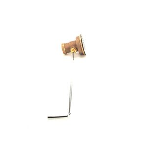 Vanne de vidange Fisher pour lave-vaisselle 20500.06 en acier inoxydable, manuelle, usage domestique - Product Image 4